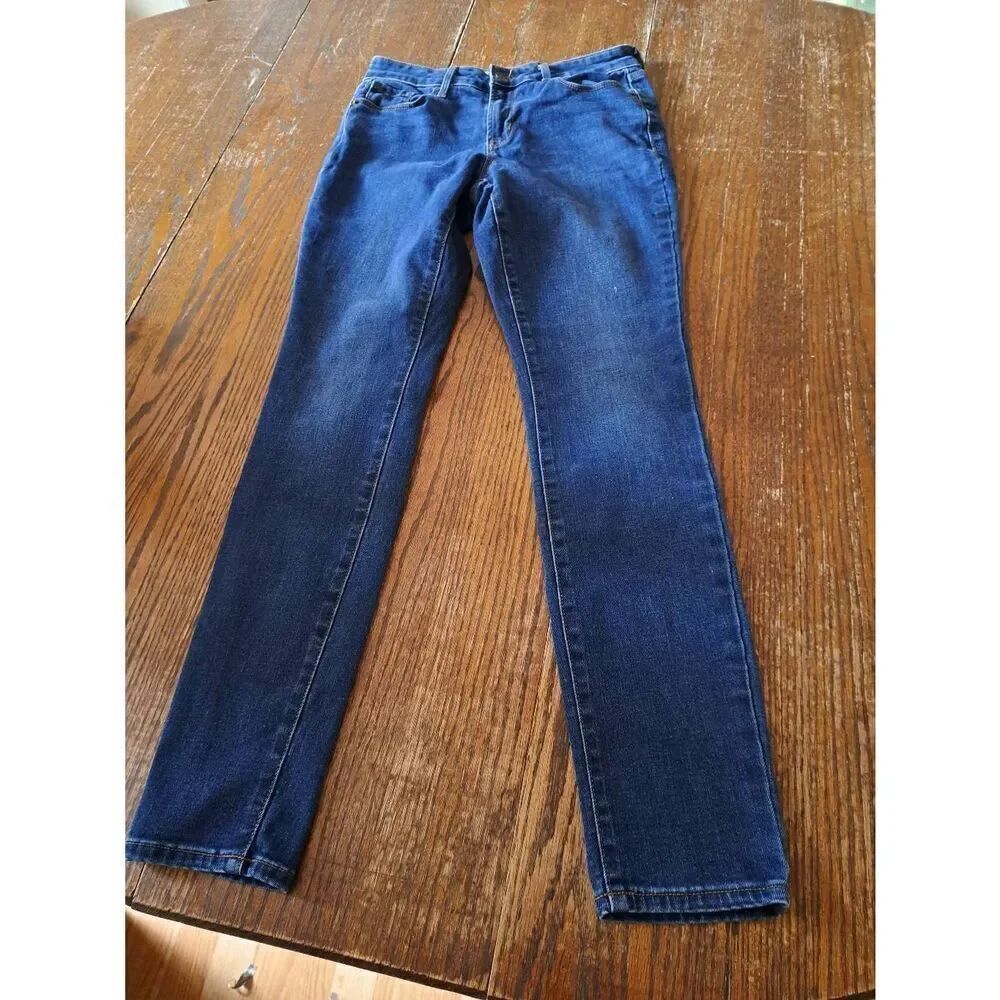 Size 4 Old Navy Pop Icon Skinny Denim Blue Jeans Casual Pants with Pockets